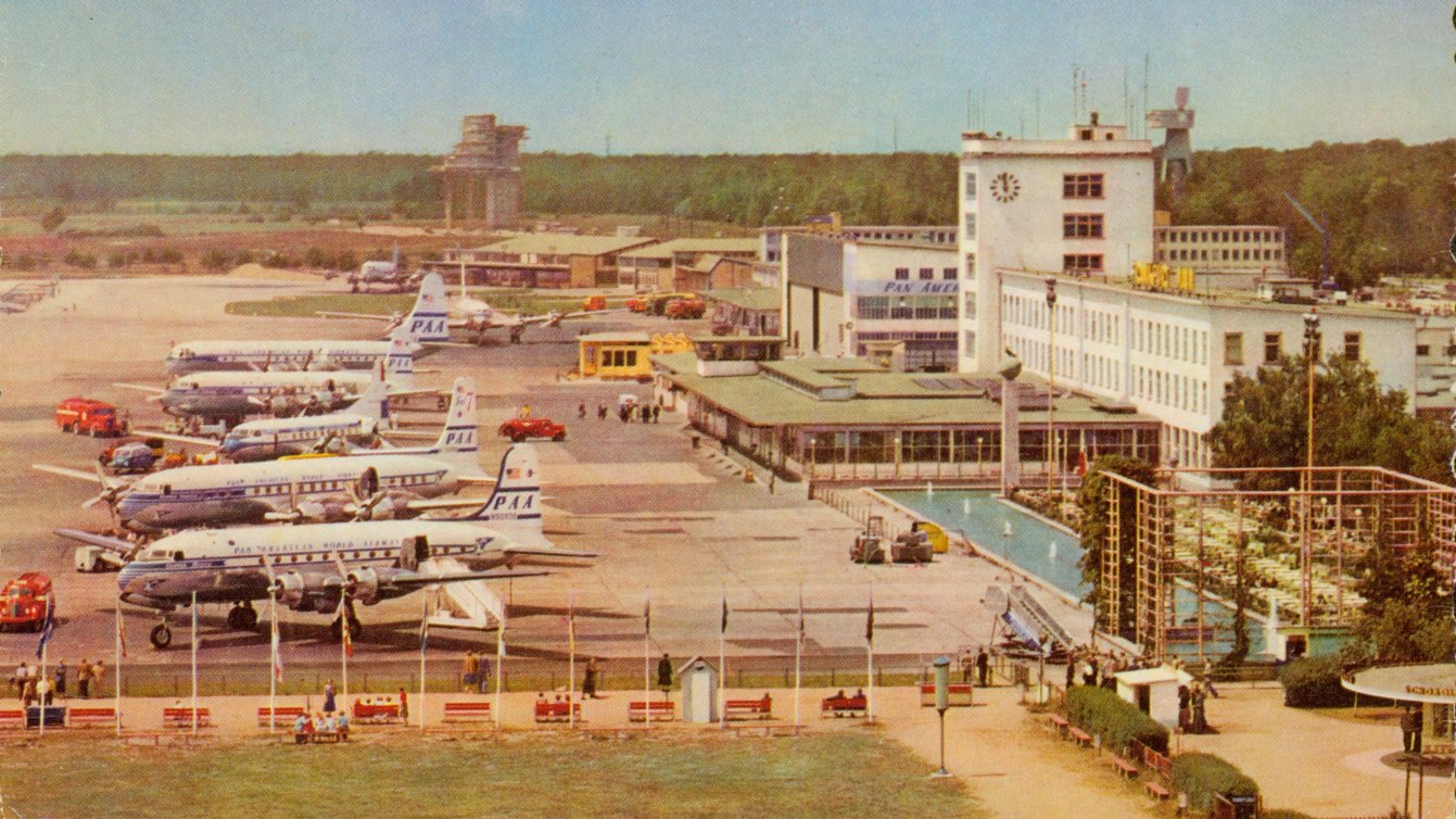 Ретрофото аэопортов мира. Франкфурт на Майне История,Авиация